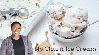 Butter Pecan Ice Cream  No Churn [upl. by Gary]