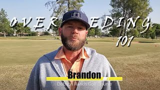 Overseeding Golf Course Greens at Dobson Ranch in Mesa Arizona [upl. by Firehs]