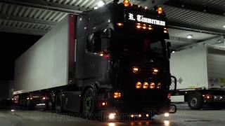 SCANIA V8 Topline  Loud Sound  R Timmerman Transport 2 [upl. by Tressia]