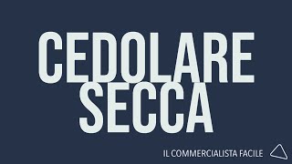 Cedolare secca [upl. by Herschel]