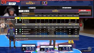 I PLAYED TNB NADEXE AND REPECTUAL TWO TOP 10 PLAYERS IN NBA 2K24 [upl. by Eislehc]