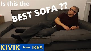 IKEA KIVIK sofa Assemble Guide and Review [upl. by Synn]