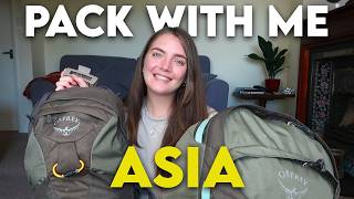 Ultimate Packing Guide Backpacking South East Asia  Packing Hacks amp Travel Essentials [upl. by Trenna]