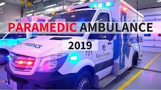 Paramedic Ambulance Tour ⎮New 2019⎮ [upl. by Kcire]