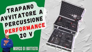 Trapano avvitatore a percussione ricaricabile Parkside performance X20 TEAM Recensione [upl. by Thanasi274]