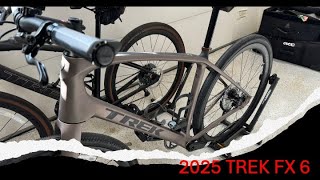 2025 Trek FX 6 Unboxing amp Build [upl. by Irrej]