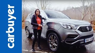 SsangYong Rexton SUV 2018 indepth review  Carbuyer [upl. by Tyrrell]