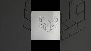 Isometric Stackable Cubes with Negative Space shorts [upl. by Jeggar750]