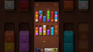 Colorwood sort puzzle game Level 165 gameplay walkthrough 2024shortytshortcolorwoodgaming [upl. by Faubion]