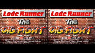 Lode Runner  The Dig Fight Review for the Arcade by John Gage [upl. by Rosalba43]