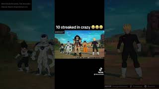 10 streaked is crazy in sparking zero 😳 [upl. by Animsay318]