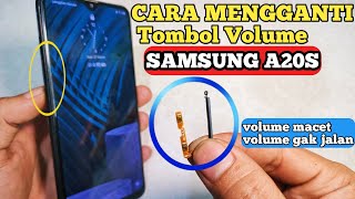 Cara ganti tombol volume samsung a20s  ganti flexibel volume samsung a20s [upl. by Aileduab]