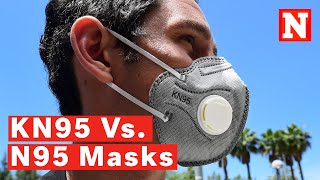 KN95 Vs N95 Masks What Is The Difference And How Do They Help Combat COVID19 [upl. by Suanne581]