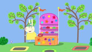 Peppa Pig  Trampolines  Peppa Pig Official  Family Kids Cartoon [upl. by Suoirad]