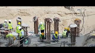 كيف تؤدى العزل المائى ومعالجه الخوازيق الخرسانيهHow to do waterproofingampTreatment of concrete piles [upl. by Amar]