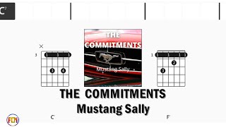 THE COMMITMENTS Mustang Sally FCN GUITAR CHORDS amp LYRICS [upl. by Miculek181]