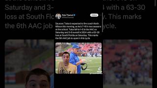 Ryan Switzer is not answer for Tulsa sportsnews collegefootball tulsa cfbplayoff cfbnews [upl. by Treb]