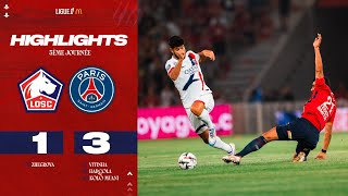 HIGHLIGHTS 2425 I LOSC  Paris SaintGermain 13 Ligue 1 journée 3 😓❌ [upl. by Afra]