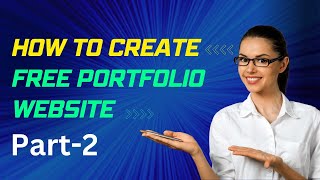 How to Create Free Portfolio Website Part2 🔰 MuhammadIT [upl. by Ttenrag]