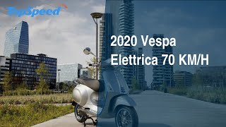 2020 Vespa Elettrica 70 KMH [upl. by Eilyk]