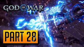 God of War Ragnarok  100 Walkthrough Part 28 The Realms at War PC [upl. by Vinson887]