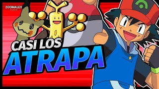 10 POKÉMON QUE ASH INTENTÓ ATRAPAR 😲✨ [upl. by Pagas]