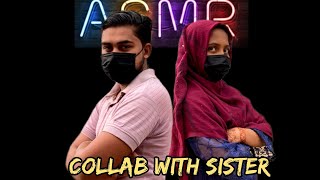 ASMR collab With Sister Fast ASMR Collab 👧 [upl. by Itida887]