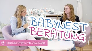 Das Babynest  Die Erleichterung für den Alltag  Hebammeninterview mit AnnaMaria  babyartikelde [upl. by Ahtanoj]