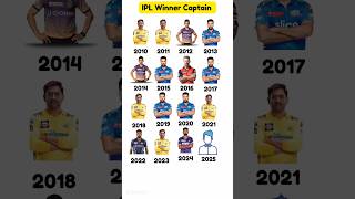 Ipl winner all captain cricket viratkohli cricketlover ipl trending viral [upl. by Anyrtak]