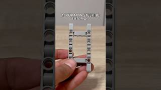 LEGO Technic Ackermann Steering Tutorial [upl. by Sibbie299]