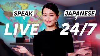 Speak Japanese 247 with JapanesePod101 TV 🔴 Live 247 [upl. by Senaj857]