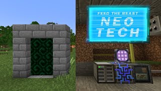 Basic ME System  FTB NeoTech Ep 15 [upl. by Mayrim372]