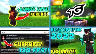 100 FIX LAG New Client  Optifine MCPE Terbaik Clear lag auto Lancar jaya  client mcpe 118 [upl. by Rehtaeh]