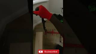 How to cut laminate flooring laminateflooring [upl. by Aniram]