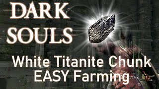 LEGIT Easy White Chunk Farming  Dark Souls Remastered [upl. by Aevin]