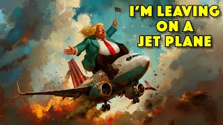 Im Leaving On A Jet Plane Donald Trump song parody [upl. by Lashoh183]