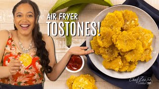 How To Make Air Fryer Tostones  Air Fryer Recipes  Chef Zee Cooks [upl. by Honoria446]