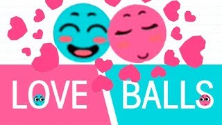 Love Balls Level 51 60 133 140 141 142 answer 3 stars Game  игра Love Balls ответы [upl. by Rehc]