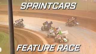 Sprintcars ECL Series R03  AMain  Archerfield Speedway  06112021 [upl. by Arrakat]