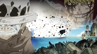 AMV One Piece  sad moment  trafalgar d Water law and donquixote rosinante  law and corazon [upl. by Garner966]