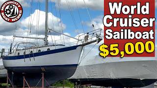 Can You Cruise the World in this 30ft Sailboat  Willard 8ton World Cruiser Sailboat SOLD Ep91 [upl. by Akemej]