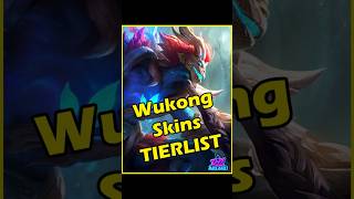 Wukong Skins Tier List leagueoflegends wukong tierlist [upl. by Peyter]