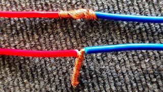 The best method to joint copper wires [upl. by Lewej]