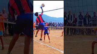 quick spike slow motion with son attitude volleyballmatch likesubscribe please [upl. by Anertac591]