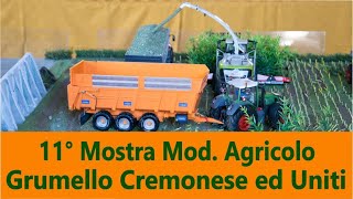 11° Mostra Modellismo Agricolo Grumello Cremonese ed Uniti [upl. by Laroc]