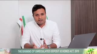 BUDS ACT 2019  BANNING OF UNREGULATED DEPOSIT SCHEMESGovt of India [upl. by Avi]