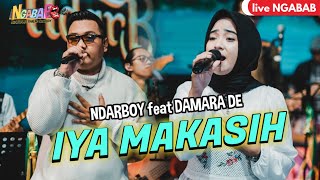 Ndarboy Genk X Damara De  Iya Makasih Live Perform Ngabab [upl. by Dearborn]