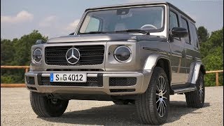 Silver MercedesBenz G 400 d  Luxury OffRoad SUV [upl. by Nastassia]