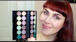 Sleek Makeup Garden of Eden EyeShadow Palette Show amp Tell [upl. by Giustina828]