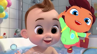 Bubble Bath Song  Row Row Row Your Boat  More Kids Songs and Nursery Rhymes [upl. by Tnert747]